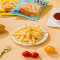 Snacks chinois très demandés, saveur beurre et miel, bâtonnets de pommes de terre fraîchement coupés avec certification FSSC22000