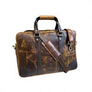 Custom Brand Logo Printed Girls Fashionable Genuine Leather Anti-Theft Waterproof Large Capacity Laptop Messenger Sling Durable - Product Image 2