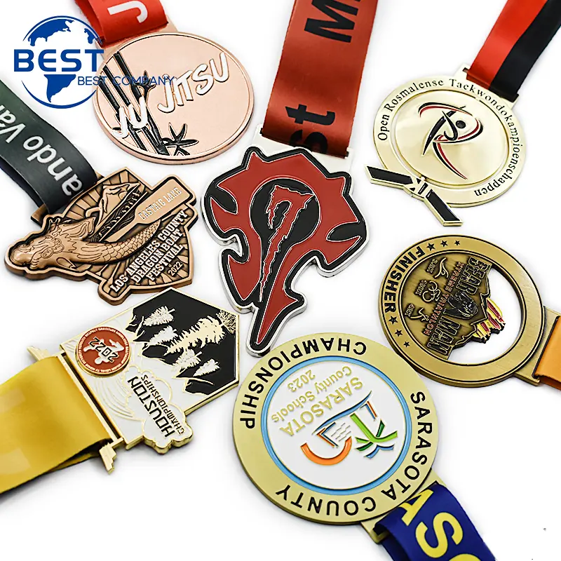 3d Reliëf Judo Zilver Goud Russische Metalen Trofeeën En Schaaksport Custom Award Medaille