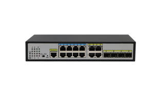 จำหน่ายตรงจากโรงงาน 17 ปีแห่งประสบการณ์  สวิตช์อุตสาหกรรม 8 พอร์ต Gigabit + 4 พอร์ต RJ45 Combo 4 พอร์ต 1000M SFP L2 Managed POE SNMP QoS - Product Image 6