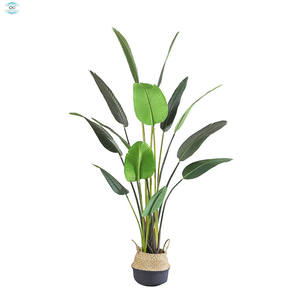 Bananiers et palmiers artificiels de haute qualité en PE, grande taille, résistants à l'eau, durables, pour décoration intérieure et extérieure, vente en gros - Product Image 6