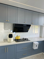 Buffet d'appoint en bois traditionnel personnalisé, meuble de rangement modulaire pour îlot de cuisine et salle à manger