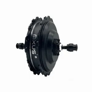 MXUS XF19 48V 500W 48V1000w Motor de bicicleta eléctrica con eje dentado con embrague de acero plástico - Product Image 1