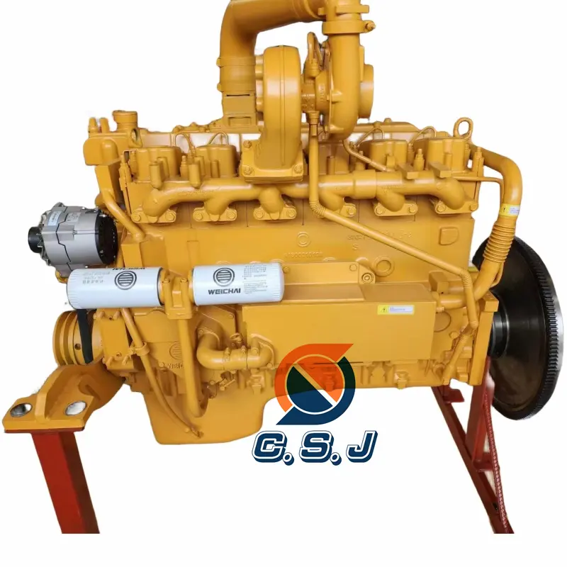 WP12 WP6 WP10 Diesel Engine Assy WD12G240E206 Motor For Shantui SD22 Bulldozer Weichai Power 162KW Engine