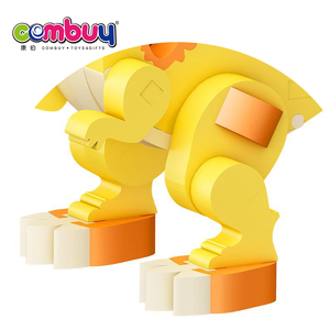 Blocs de <span class=keywords><strong>construction</strong></span> en <span class=keywords><strong>mousse</strong></span> EVA 3D en forme de dinosaure à assembler pour enfants - Product Image 5