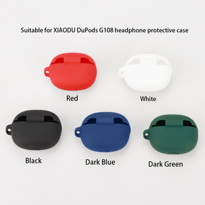 Funda para auriculares para XIAODU DuPods G108, carcasa de silicona para auriculares, fundas TWS Wireless erabuds, para <span class=keywords><strong>AirPords</strong></span> - Product Image 4
