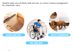 Tappetini Assorbenti per Cani a 5 Strati, Grandi e Usa e Getta, Vendita Diretta dalla Fabbrica, per Addestramento Cuccioli - Product Image 5