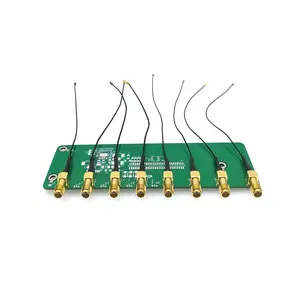 Todos os tipos de conectores de antena sem fio coaxial RF para PCB SMA, conectores TS9 MCX MMCX em ângulo reto personalizados, disponíveis para venda