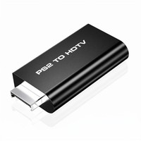 Konverter Audio Video Portabel untuk PS2 ke HDMI 480i/480p/576i dengan Output Audio 3.5mm Mendukung Mode Tampilan PS2 untuk PS2 ke HDTV