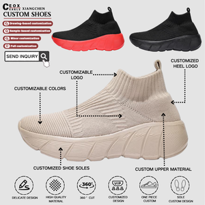 Chaussures de sport de créateur pour hommes en gros, baskets athlétiques personnalisables avec logo pour hommes et femmes, baskets de course avec semelle intérieure en EVA, chaussures robustes - Product Image 2