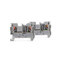 Connecteur rapide sans vis en nylon PT 2.5, bornier électrique à ressort pour montage sur rail DIN, 800V 50A