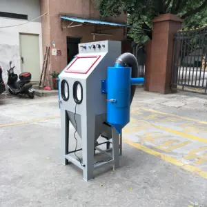 Mini Sandblasting Cabinet Sand Blasting Machine Rust Remover Sandblast Sandblater Film