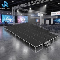 Table de DJ portable en aluminium de haute qualité, pliable, mobile, pour bar de nuit et événements