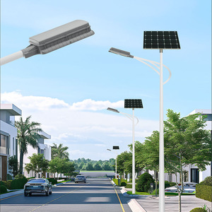 Vendita Super luminoso 150-180lm/W <span class=keywords><strong>Street</strong></span> Garden illuminazione buona energia solare lampione a LED Modulare con pannello separato di quotazione - Product Image 1