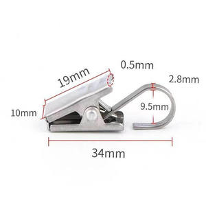 Crochets métalliques écologiques, nouveaux produits les plus vendus, petit crochet métallique résistant à l'usure, pince en fer pour usage domestique - Product Image 2