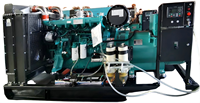 Groupe électrogène diesel Weifang Hongtai 100 kW, refroidissement par eau, démarrage électrique 24 V CC, 380 V, type silencieux, châssis ouvert, ATS, 1800 tr/min