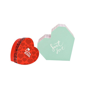 Boîte cadeau en carton personnalisée en forme de cœur Advanced Sense pour l'emballage de cosmétiques et de bijoux Alien, pour la Saint-Valentin - Product Image 5