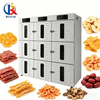90/99 Laags Voedseldehydrator Machine Worst Rundvlees Vlees Voedsel Dehydratatiemachine Citroen Pitaya Sinaasappel Banaan Mango Fruitdroger