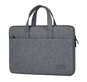 Lichtgewicht 15.6 Laptop Draagtas Met Schouderbanden Aktetas Zakelijke Laptoptas 17 Inch Messenger Bag