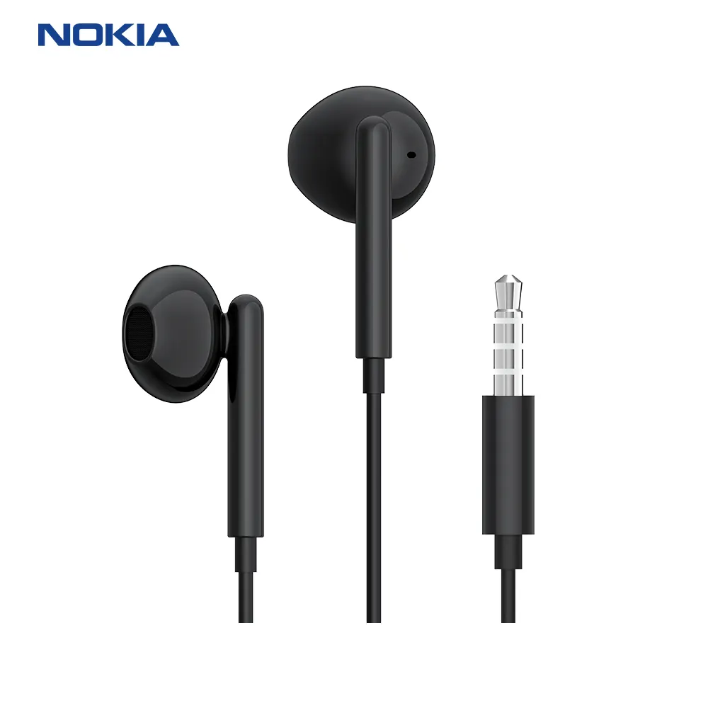 Nokia E2101A Original Earphones Wired 3.5mm Stereo Music Headset Wired Gaming Earphone With Mic Gamer Volume In-line Control