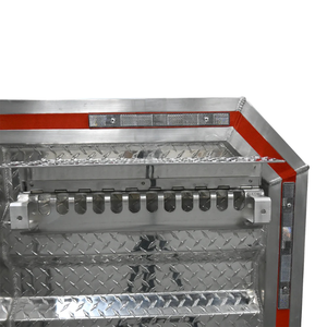 Équipement de <span class=keywords><strong>remorque</strong></span> personnalisé, barre anti-choc pour <span class=keywords><strong>camion</strong></span> avec 2 supports de chaîne et <span class=keywords><strong>plateau</strong></span> complet (68 pouces x 80 pouces) - Product Image 4