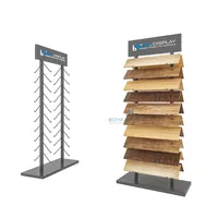 अनुकूलित खड़ी प्रदर्शन खड़े टाइल प्रदर्शन रैक और लकड़ी का फर्श प्रदर्शन रैक धातु के लिए गर्म बिक्री