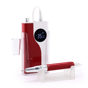 เครื่องเจียรเล็บไร้สาย 85W แบบไร้แปรงถ่าน 35000 รอบต่อนาที ตัวเครื่องอะลูมิเนียม ชาร์จไฟได้ สำหรับร้านทำเล็บ - Product Image 2