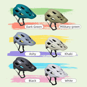 <span class=keywords><strong>BATFOX</strong></span> 2025 Unisex ligero <span class=keywords><strong>MTB</strong></span> <span class=keywords><strong>casco</strong></span> 2017/268 EN1078/CPSC certificado resistente a impactos PC + EPS Material ciclismo todoterreno - Product Image 4