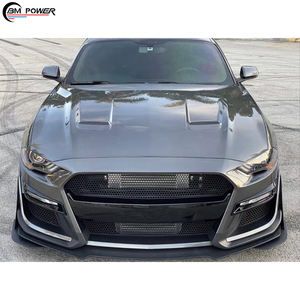 Kits de carrosserie <span class=keywords><strong>MUSTANG</strong></span> GT500, ancien modèle vers nouveau modèle, pare-chocs avant, jupe latérale, diffuseur, embouts d'échappement, 2018-<span class=keywords><strong>MUSTANG</strong></span> GT500, pièces automobiles de lifting - Product Image 4