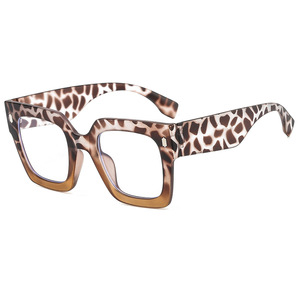 500 mới nhất thời trang cổ điển nhựa khung vuông chống ánh sáng màu xanh Kính mát kính quang học khung 2025 - Product Image 5