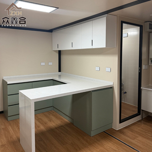 Villa Prefabbricata Dependance Casa Container Espandibile da 40 Piedi e 20 Piedi Casa Mobile Prefabbricata Pieghevole con 2, 3 o 4 Camere da Letto, Bagno e Cucina - Product Image 5