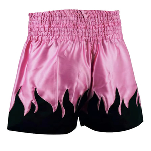 กางเกงมวยไทยเอวยางยืดคุณภาพสูงสำหรับนักกีฬามวยไทย 男女兼用 - Product Image 5