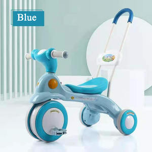 Nouveau tricycle pour enfants <span class=keywords><strong>3</strong></span> <span class=keywords><strong>en</strong></span> <span class=keywords><strong>1</strong></span> vélo d'équilibre à la mode avec pédales amovibles <span class=keywords><strong>poussette</strong></span> bébé vélo pliant pour tout-petits tricycle - Product Image 1
