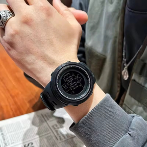 Men's Digital Sports <b>Watch</b> Large Face Waterproof Wrist <b>Watches</b> for Men with Stopwatch LED Back Light - Product Image 3