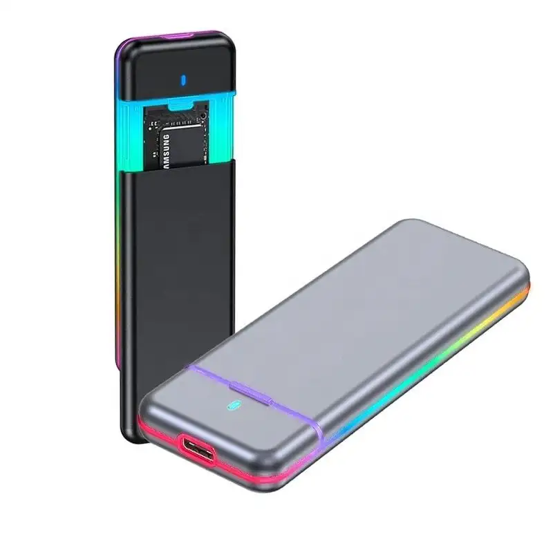 M.2 NVMe NGFF SSD bao vây USB3.1 Gen 2 Loại-C (10 gbps) đến (m-key) & (b-key) & (B + M key) Ổ đĩa trạng thái rắn bên ngoài bao vây
