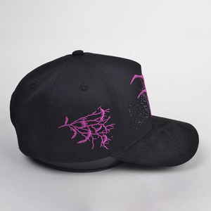 Tùy chỉnh Bông <span class=keywords><strong>5</strong></span> Bảng điều khiển một khung thêu cap New trống bán buôn logo người đàn ông Mũ bóng chày thể thao Mũ bóng chày - Product Image 3