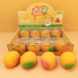 Juguete Antiestrés de Simulación de Frutas para Apretar, Mango Divertido para Aliviar el Estrés - Product Image 6