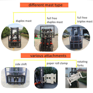 SINOMACH מלגזה מלגזות חדש עיצוב 5 טון דיזל צד מלגזה עם באיכות גבוהה - Product Image 5