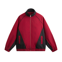 LAYENNE Veste coupe-vent décontractée à livraison rapide, avec coutures colorées, professionnelle, personnalisable avec logo, pour activités de plein air