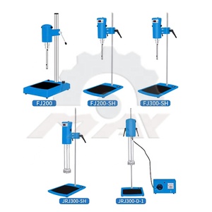 Homogeneizador de Laboratorio de Alta Velocidad JRJ300-SH, Mezclador de Alto Cizallamiento de 40L, Mezclador para Fórmulas Cosméticas - Product Image 6