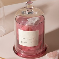 Diffuseur d'arômes de luxe pour la maison, aromathérapie, pierre de cristal naturelle, huile essentielle parfumée, diffuseur d'arômes avec couvercle