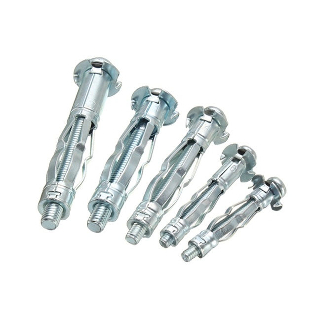Expandable Hollow Wall Anchor High Tensile Strength Structural Fastener for Heavy Duty Mounting