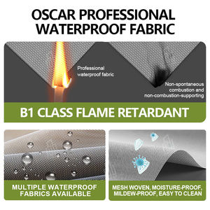 Auvents de patio fermés, panneaux latéraux, matériau en poly-sail, protection de la vie privée, protection contre les intempéries, <span class=keywords><strong>moustiquaire</strong></span>, <span class=keywords><strong>volet</strong></span> roulant - Product Image 5