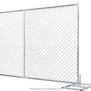 แผงรั้วตาข่ายเหล็กชุบสังกะสีแบบอเมริกัน ขนาด 4x10 ฟุต สำหรับกรงสุนัข รั้วชั่วคราว - Product Image 3