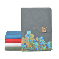 Cahier scolaire personnalisé multicolore 100 feuilles avec fermoir métallique, cadeau souvenir, fabricant de cahiers