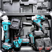 Perceuse à percussion rotative portable à moteur sans balais, batterie lithium 2000 mAh, qualité allemande, prix usine, charge variable