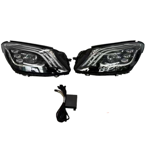 Per Mercedes-Benz classe S 600, 550 W222 <span class=keywords><strong>Maybach</strong></span> <span class=keywords><strong>auto</strong></span>-fari anteriori aggiornati, indicatori di direzione, luci anteriori e indicatori - Product Image 4