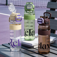 Botellas de Agua Mini Duraderas y a Prueba de Fugas, Libres de BPA, para Deportes, Gimnasio, Viajes, Escuela, Hogar, Venta al por Mayor, 950 ml