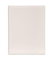Portefeuille de bureau d'affaires en cuir PU A4 personnalisé avec pochette de rangement reliure à sublimation papeterie