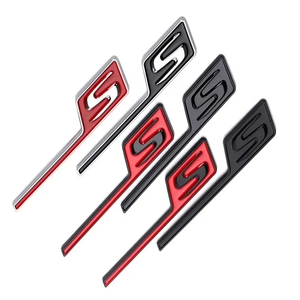 Autocollant d'emblème de badge de coffre arrière de <span class=keywords><strong>voiture</strong></span> 3D, <span class=keywords><strong>logo</strong></span> <span class=keywords><strong>S</strong></span>, design professionnel/luxueux, 2 ans pour Mercedes pour A45 W176 GTS GT43S GT63S - Product Image 4